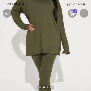 DAISY 2 PC TOP WITH LEGGINGS SET